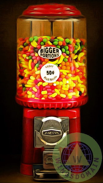 candy,candies,candy machine,candy machines,gumball,gumballs,gumball machine,gumball machines,machine,machines,candy dispenser,candy dispensers,gumball dispenser,gumball dispensers,dispenser,nostalgia,nostalgic,collectible,collectibles,retro,old,vintage,classic,andy warhol,warhol,pop,pop art,popart,kitsch,kitschy,whimsical,whimsy,playful,colorful,color,bright,bright color,minimalism,minimalist,modern art,contemporary,contemporary art,food,food art,and,or,long,wide,size,sizes,wing tong,wingsdomain