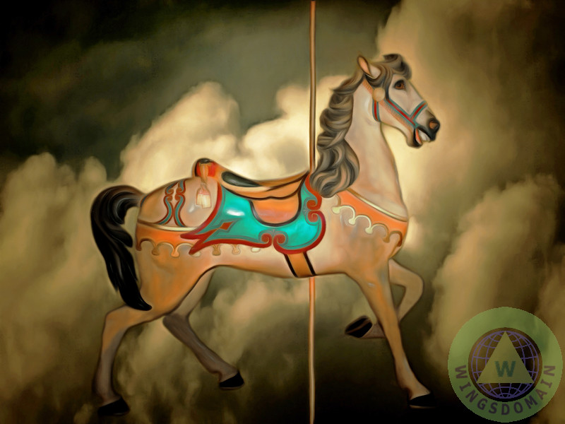 merry go around,merry go round,merry-go-around,carousel,carousels,surreal,surrealism,fantasy,cloud,horse,horses,lion,lions,tiger,tigers,entertainment,fair,country fair,county fair,park,parks,amusement,amusement park,amusement parts,playground,playgrounds,childhood,children,ride,rides,kitsch,kitschy,modern art,modern,contemporary,fun,happy,color,colorful,bright,cheerful,memorabilia,memorabilias,nostalgia,nostalgic,old,vintage,classic,and,the,wing chee tong,wing tong,wingsdomain