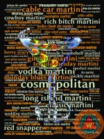 alcohol, alcoholic beverage, alcoholic beverages, beverage, beverages, glass, glasses, drink, drinks, drinking, mixed drink, mixed drinks, bar, bars, bartender, summer, spring, party, parties, cocktail, cocktails, booze, pub, pubs, liqour, liqours, saloon, saloons, martini, martinis, vodka, gin, 007, james bond, cosmo, cosmopolitan, prohibition, pop, pop art, popart, andy warhol, kitsch, kitschy, whimsical, modern, modern art, fun, happy, color, colorful, bright, cheerful, text, word, words, phrase, wing tong, wing chee tong, wingsdomain