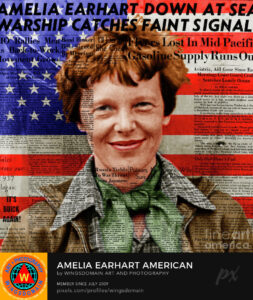 wingsdomain,amelia earhart,amelia,mary,earhart,famous,people,famous people,record breaker,electra,pacific ocean,lindbergh,transatlantic,solo,vintage,aviation,aviator,plane,airplane,biplane,pilot,history,historical,historic,lockheed,fly,flying,flight,aircraft,american,america,usa,unite states,pioneer,hero,heroes,patriotic,people,female,girl,lady,woman,womans,ladies,girls,portrait,portraits,1920s,role model,color,colorized,news,newspaper,american,flag,flags,and,the,square,size,sizes,wing tong