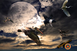 wingsdomain,animal,animals,wildlife,nature,bird,birds,surreal,surrealism,mystic,mystical,mysticism,dream,dreamy,dreams,pelican,pelicans,brown pelican,brown pelicans,egret,egrets,great white egret,great white egrets,duck,ducks,mallard duck,mallard ducks,goose,geese,canada goose,canada geese,pig,pigs,flying pig,flying pigs,moon,moons,cloud,clouds,sky,skies,fall,autumn,season,seasons,migration,pacific flyway,auspicous,ominous,ornithology,migratory,funny,humor,humorous,humour,humourous,wing tong