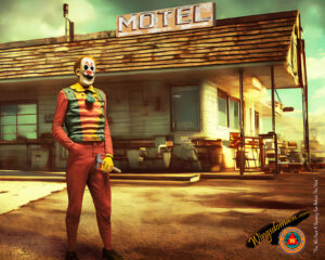 wingsdomain,joker,jokers,jester,jesters,freak,freaks,pennywise,clown,clowns,sad,happy,scary,nightmare,horror,horror movie,psycho,schizophrenia,mental,disorder,psychotic,crazy,evil,mass,murder,murderer,serial,killer,bates,motel,motels,hotel,hotels,backroads,roadside,route 66,america,usa,americana,icon,pop,popular,culture,nostalgia,nostalgic,humor,humorous,satire,kitsch,whimsical,fun,funny,humor,humorous,contemporary,modern,old,vintage,classic,bright,vibrant,brilliant,colorful,the,and,wing tong