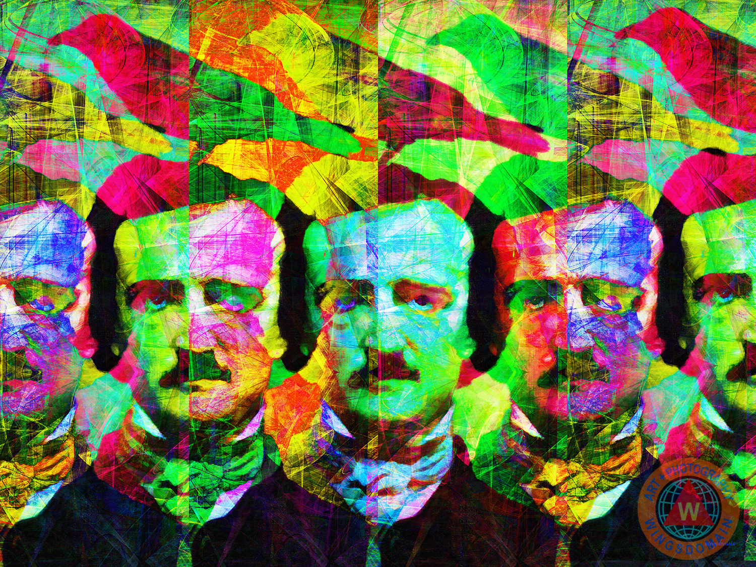 wingsdomain,celebrity,celebrities,edgar,allan,alan,allen,poe,edgar allan poe,edgar allen poe,edgar alan poe,nevermore,sweet lenore,poetry,poet,poets,poem,poems,writer,writers,author,authors,goth,raven,ravens,crow,crows,halloween,dark,surreal,surrealism,dream,dreams,morbid,death,horror,scary,fantasy,haunted,ghost,humor,humour,humorous,fun,funny,kitsch,kitschy,pop,popart,andy warhol,portrait,portraits,mustache,old,vintage,classic,quoth the raven nevermore,people,face,faces,crazy,strange,wing tong