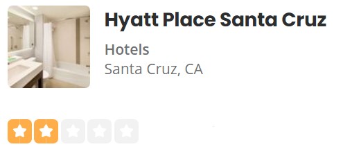 wingsdomain,santa cruz,beach,boardwalk,hyatt place,hotel,review