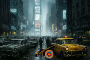 wingsdomain,new york,city,cityscape,time,times,building,tower,square,big apple,manhattan,yellow,taxi,cab,armageddon,end of days,end,time,dystopian,dystopia,apocalyptic,apocalypse,nuclear,war,zone,soilent,green,mist,misty,fog,foggy,atmospheric,future,futuristic,destruction,fantasy,drama,dramatic,neon.light,lights,sign,signs,mcdonald,mcdonalds,transportation,transportations,car,cars,automobile,automobiles,auto,autos,vehicle,vehicles,vintage,classic,collectible,nostalgia,nostalgic,and,the,wing tong