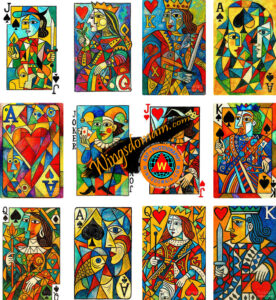 wingsdomain,pablo,ruiz,picasso,pablo picasso,whimsical,cubist,cubists,cubism,fauvist,fauvism,neoclassical,surreal,surrealism,abstract,ace,king,queen,jack,joker,wonderland,medieval,royalty,deck,decks,deck of,card,cards,play,playing,poker,pokers,texas,holdem,hold em,blackjack,gamble,gambling,gambler,gamblers,casino,casinos,las,vegas,mgm,grand,mark,tropicana,caesars,palace,marage,mandalay,bay,flamingo,bellagio,luxor,surreal,bright,colorful,vibrant,contemporary,modern,the,and,wing tong