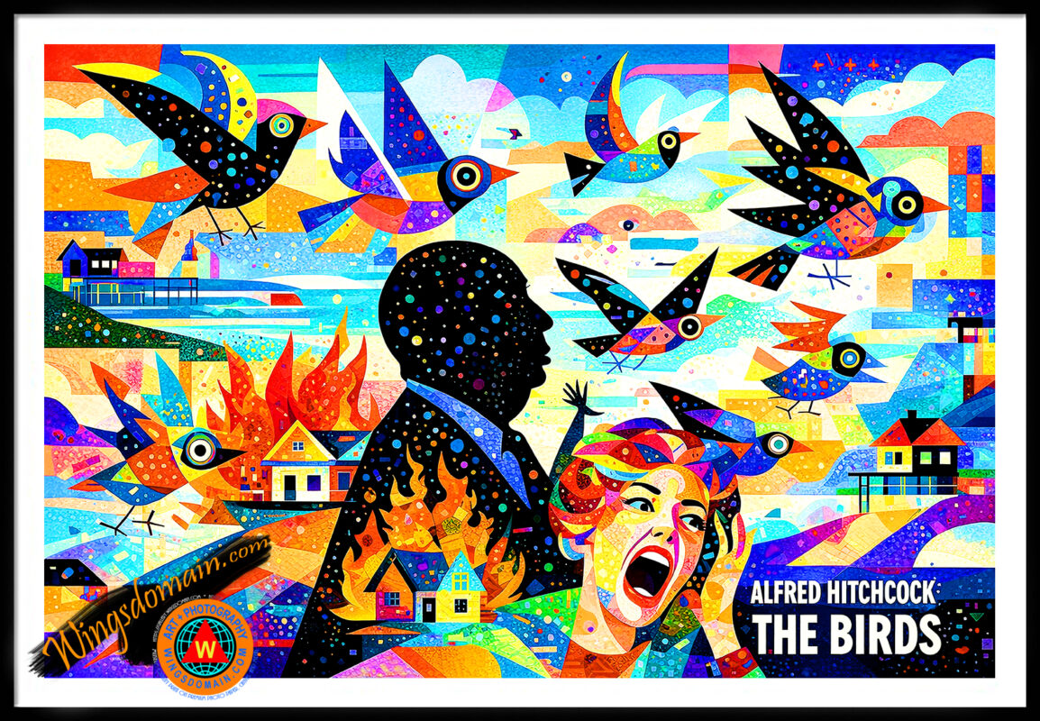 wingsdomain,alfred,hitchcock,abstract,contemporary,terror,scream,bird,birds,bodega,bay,california,raven,ravens,crow,crows,gull,seagull,pigion,pigions,black,love,surreal,surrealism,tippi,hedren,melanie,daniels,rod,taylor,mitch,brenner,psycho,bates motel,vertigo,television,horror,suspense.thriller,british,fantasy,movie,movies,film,films,psychological,movie,movies,cult,hollywood,entertainment,director,directors,celebrity,eccentric,bright,color,colorful,pop,popular,culture,modern,and,the,wing tong