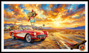 wingsdomain,1957,red,chevrolet,corvette,chevy,vette,little,ramjet,sports,1950s50s,fifties,luxury,cool,route 66,amboy,california,mojave,desert,roy's,motel,cafe,gas,station,roy,crowl,roadtrip,road,trip,atmospheric,impressionism,icon,iconic,transportation,car,cars,automobile,automobiles,automotive,automobilia,auto,vehicle,domestic,car,cars,american,usa,made in the usa,american,americana,jmw,turner,old,vintage,classic,collectible,pop,popular,culture,cult,nostalgia,nostalgic,and,the,wing tong