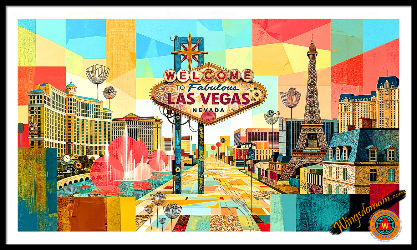 wingsdomain,las,vegas,nevada,abstract,welcome,sign,signs,strip,casino,casinos,sin,city,whatever,happens,here,stays,surreal,surrealism,abstract,abstraction,expressionism,salvador,dali,collage,cubism,modern,contemporary,elvis,presley,frank,sinatra,hotel,gambler,gamble,gambling,golden,nugget,fremont,stardust,sahara,mgm,grand,bellagio,paris,venetian,sands,luxor,flamingo,circus,caesars,palace,wynn,international,tourist,attraction,tourism,history,historical,colorful,vibrant,bright,and,the,wing tong