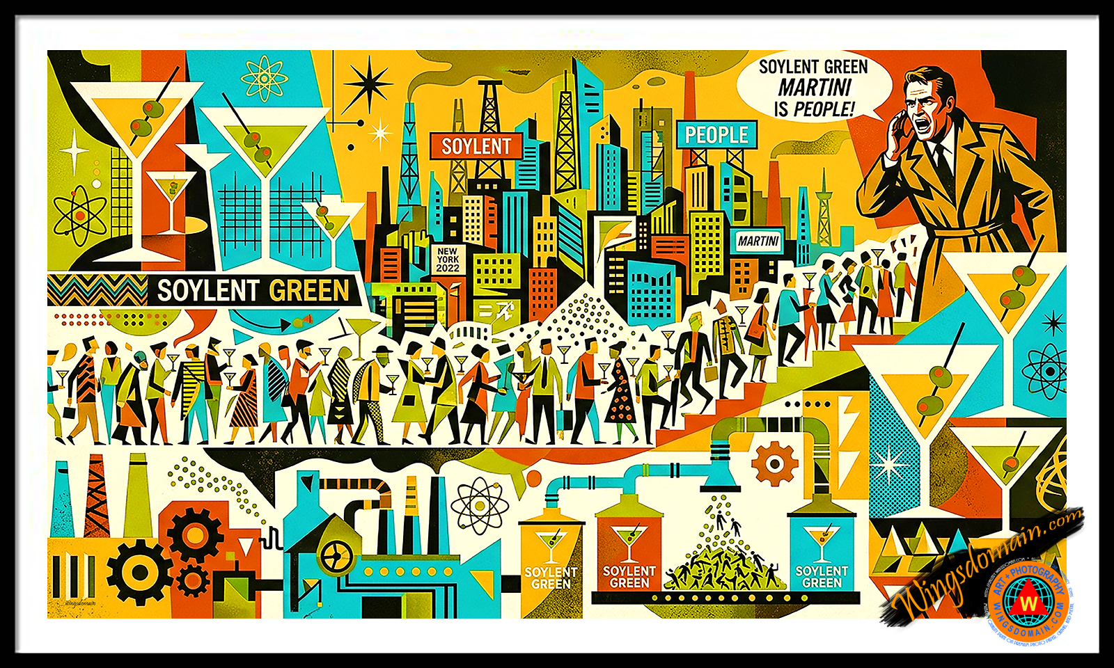 wingsdomain,soylent,green,is people,charlton,heston,scifi,sci fi,science,fiction,dystopia,dystopian,ecology,shag,cool,hip,hipster,esprit,mid,century,modern,modernism,abstract,art,mcm,googie,martini,cocktail,jazz,lounge,hour,starburst,boomerang,glamour,glamorous,chic,bar,lounge,atomic,age,opulent,retro,minimalism,minimalist,geometry,geometric,shape,shapes,style,futuristic,hollywood,actress,actor,movie,movies,star,stars,film,films,icon,contemporary,bright,color,colorful,vibrant,and,the,wing tong