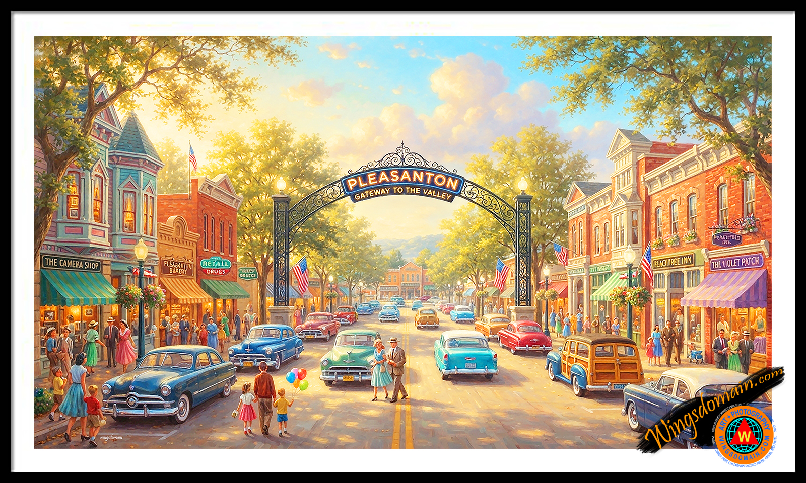 wingsdomain,pleasanton,ca,northern,california,hop,tomato,sugar,beet,cucumber,amador,valley,dons,kolln hardware,store,rural,suburb,downtown,main,street,gate,gateway,to,agriculture,arroyo,del,valle,welcome,family,america,americana,nostalgia,nostalgic,ideal,idyllic,tranquil,dream,dreamy,picturesque,life,living,calm,peaceful,quiet,cityscape,fantasy,fairytale,story,book,storybook,folklore,enchanting,enchanted,thomas,kinkade,kincade,kincaid,bright,colorful,vibrant,contemporary,modern,and,the,wing tong