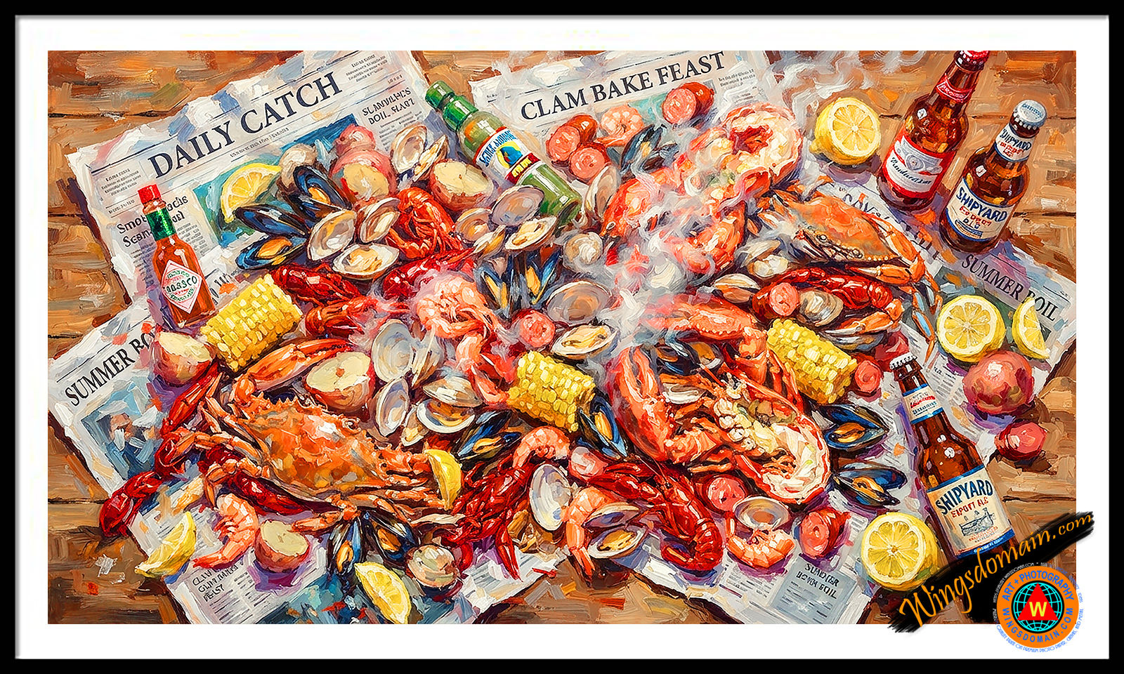 wingsdomain,seafood,clam,bake,clambake,baltimore,maryland,new england,san francisco,newspaper,dungeness,blue,crab,lobster,mussel,shrimp,oyster,crayfish,crawfish,crawdad,catfish,jambalaya,gumbo,frog,backyard,boil,boils,sausage,butter,deep,fried,tabasco,hot,chili,sauce,old,bay,etouffee,foodie,shipyard,budweiser,beer,feast,platter,potato,corn,macaroni,cheese,coleslaw,cornbread,comfort,bbq,barbeque,food,gourmet,epicure,culinary,gastronome.restaurant,backroads,nostalgia,americana,the,and,wing tong