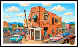 wingsdomain,music,rock,and,roll,memphis,sun studio,tennessee,sun.records,studio,studios,1950s,50s,music,recording,record,rock n roll,birthplace,of,musician,color,colorful,melody,gibson les paul,elvis,presley,jerry lee lewis,johnny cash,country,r and b,rhythm,blues,jazz,naive,primitive,regionalism,folk,art,anna,mary,robertson,grandma,moses,ideal,idyllic,quaint,charming,simple,america,americana,fairytale,storybook,folklore,nostalgia,nostalgic,happy,cheerful,colorful,contemporary,and,the,wing tong
