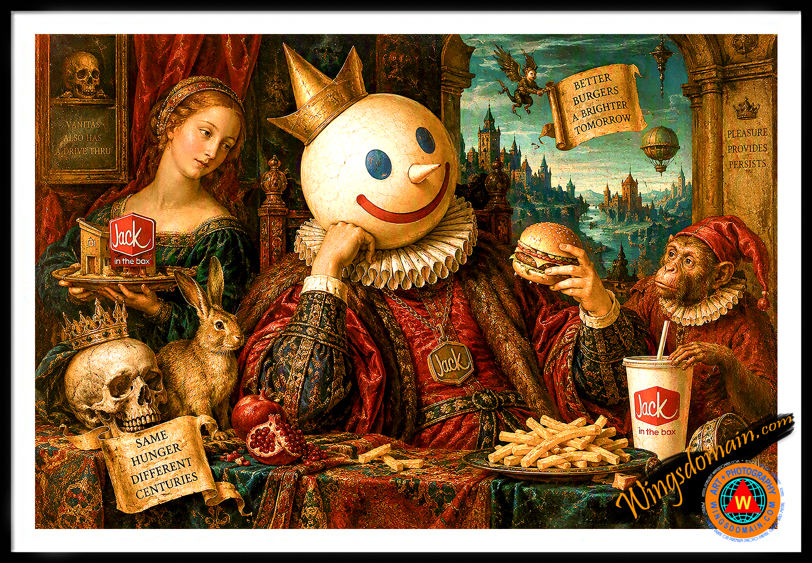 wingsdomain,jack,in,the,box,fast,food,hamburger,knave,restaurant,jumbo,cheeseburger,history,satire,fun,funny,parody,daydream,entrepreneur,fairy,tale,folklore,allegory,renaissance,aristocracy,noble,nobility,royalty,medieval,gothic,social,status,kid,kids,children,childhood,adorable,fantasy,nursery,rhyme,fairytale,story,book,storybook,enchantment,enchanting,enchanted,magical,folk,quaint,surreal,surrealism,nostalgic,nostalgia,whimsical,contemporary,pop,popluar,culture,cult,vintage,and,the,wing tong