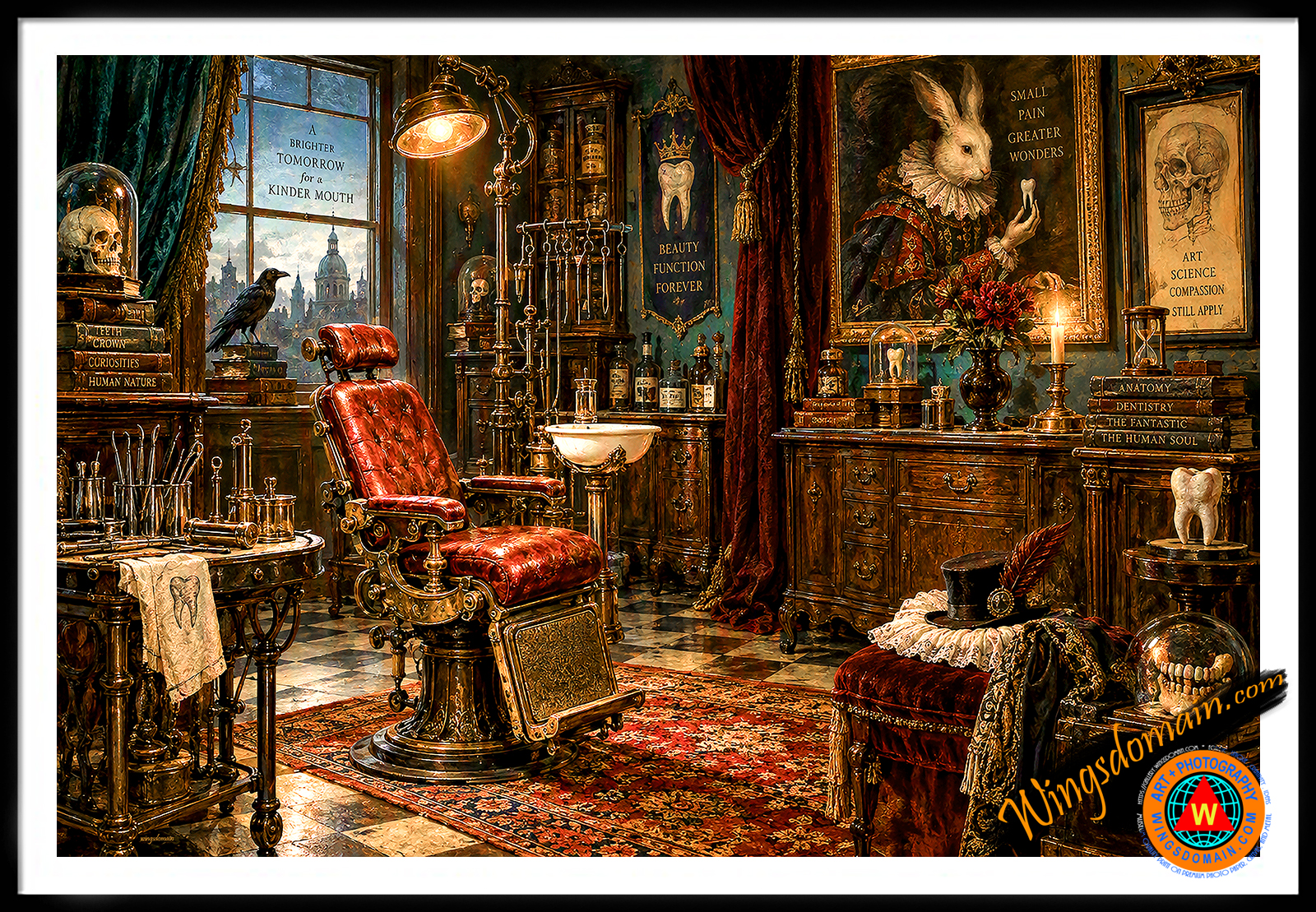 wingsdomain,19th,nineteenth,century,victorian,era,dentistry,dental,dentist,dentists,office,parlor,curiosities,doctor,doctors,tooth,teeth,extraction,hygiene,reclining,chair,drill,filling,crown,spittoon,caries,cavity,cavities,enamal,gum,sugery,gingivitis,dentin,plaque,medical,profession,denture,braces,romanticism,romantic,golden,age,noir,dream,dark,gothic,medieval,fantasy,magical,surreal,surrealism,nostalgic,nostalgia,whimsical,vintage,contemporary,pop,popluar,culture,cult,bright,and,the,wing tong