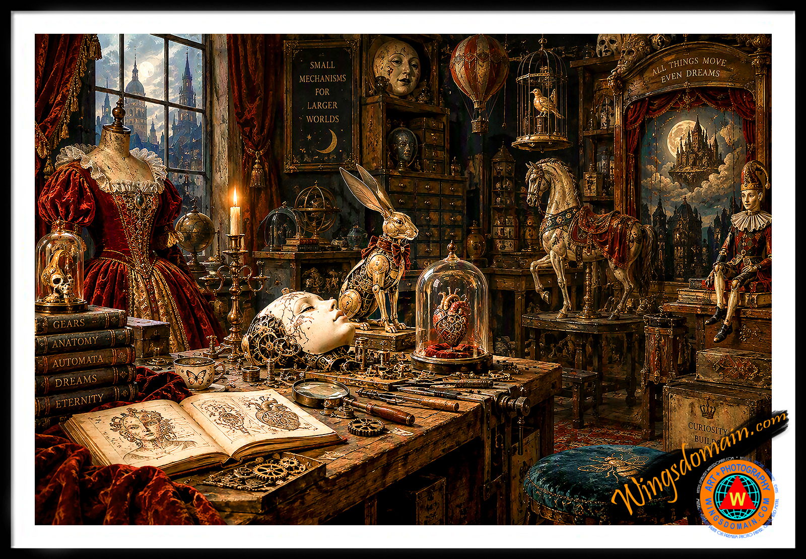 wingsdomain,19th,century,victorian,era,mechanical,automaton,workshop,store,shop,automata,robot,robots,robotics,bot,cyborg,cyborgs,machine,romanticism,nvidia,elon,musk,tesla,ai,artificial,intelligence,optimus,humanoid,droid,fsd,robotaxi,electric,electricity,battery,power,powered,computer,science,hi,high,tech,technology,dream,home,renaissance,gothic,medieval,fantasy,magical,folk,surreal,surrealism,nostalgic,nostalgia,whimsical,vintage,contemporary,pop,popluar,culture,cult,bright,and,the,wing tong