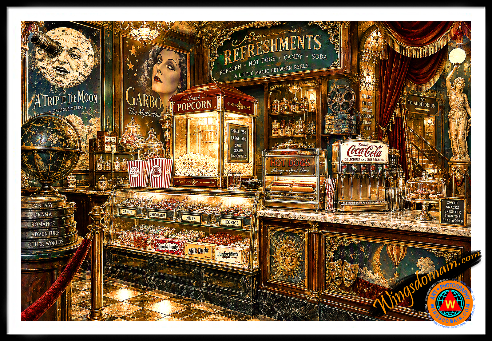 wingsdomain,19th,nineteenth,century,victorian,era,emporium,theater,theatre,movie,movies,hollywood,silver,screen,golden,age,lobby,concession,refreshment,snack,stand,counter,center,history,historical,popcorn,cinema,film,antique,americana,eclectic,rabbit,oddities,curiosities,imagination,strange,bizarre,romanticism,romantic,golden,age,dream,dark,gothic,medieval,fantasy,magical,mystique,surreal,surrealism,nostalgic,nostalgia,whimsical,vintage,contemporary,pop,popluar,culture,cult,and,the,wing tong