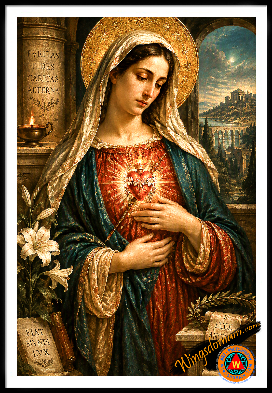wingsdomain,immaculate,sacred,heart,hearts,conception,love,devotion,virtue,virtues,purity,compassion,divine,father,maternal,sword,virgin,mary,mother,mothersday,mom,baby,child,children,infant,born,birth,jesus,christ,god,theology,christian,christians,christianity,christmas,roman,catholic,catholics,catholicism,religion,religious,holy,spirit,halo,bible,faith,church,belief,worship,savior,sunday,pray,praying,annunciation,renaissance,theotokosm,medieval,gothic,evangelist,classical,and,the,wing tong